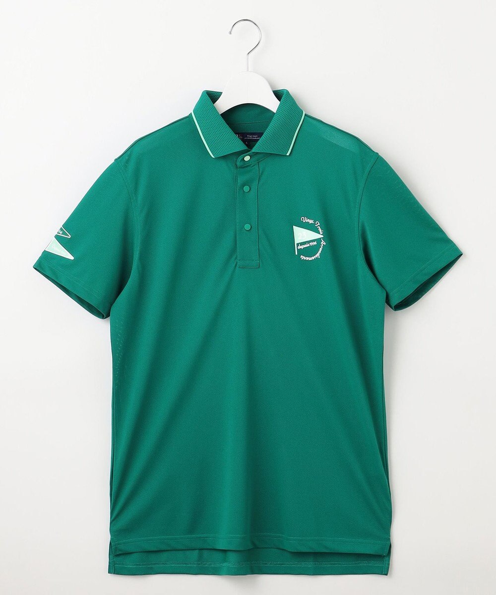 23区GOLF 【MEN】【吸水速乾・UVケア】ストレッチメッシュ ポロ 