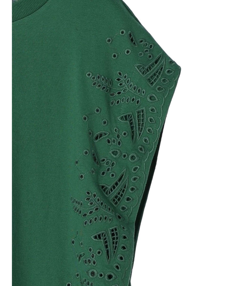 Green Parks Ｂ．サイド刺繍カットプルオーバー 