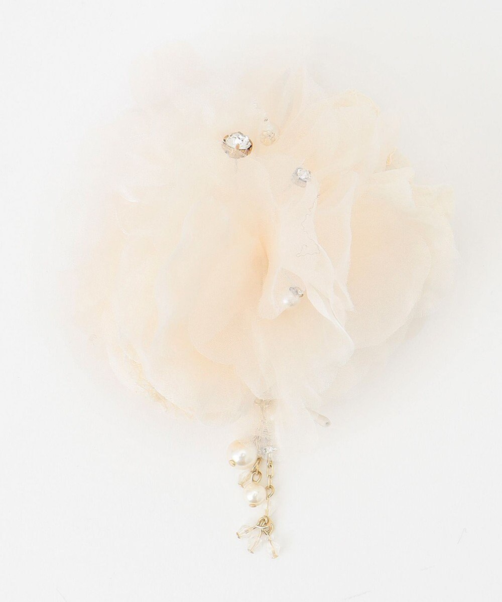 ANY SIS 【チャーム付き】レースミックス コサージュ 