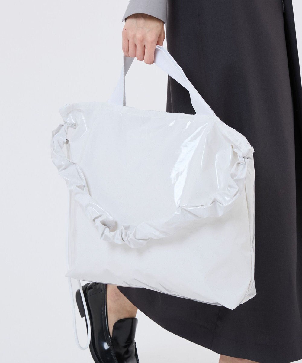 LeSportsac GH DAILY TOTE/ホワイトグリマーシャイン 