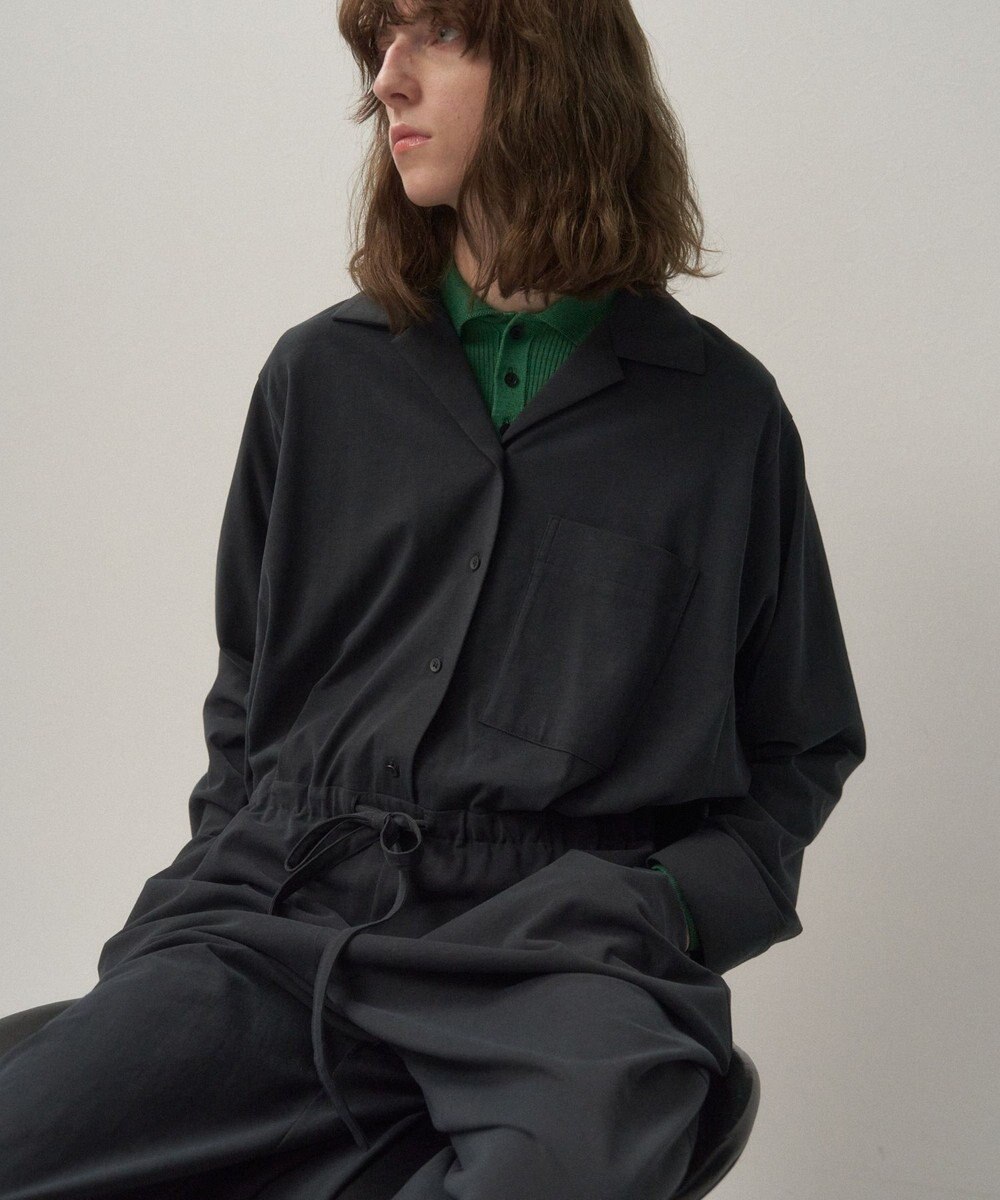 ATON FRESCA PLATE NUBUCK | オーバーサイズジャンプスーツ 