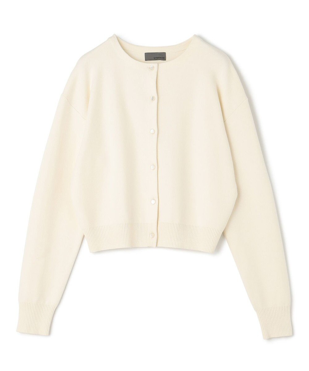 uncrave 【手洗い可】スムース ニット カーディガン（uncrave STANDARD） 