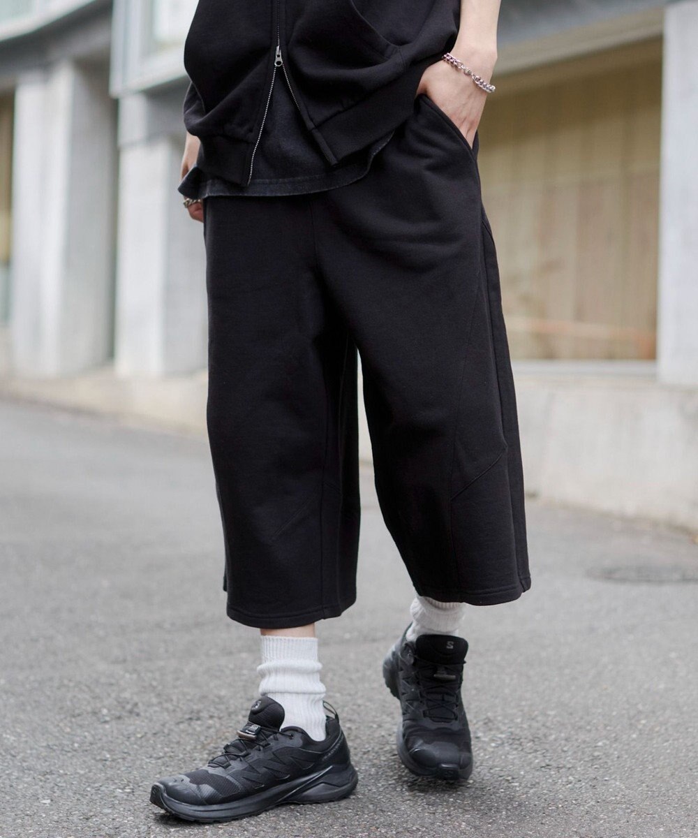 WEGO 【ウエストゴム】バルーンスウェットショーツ 