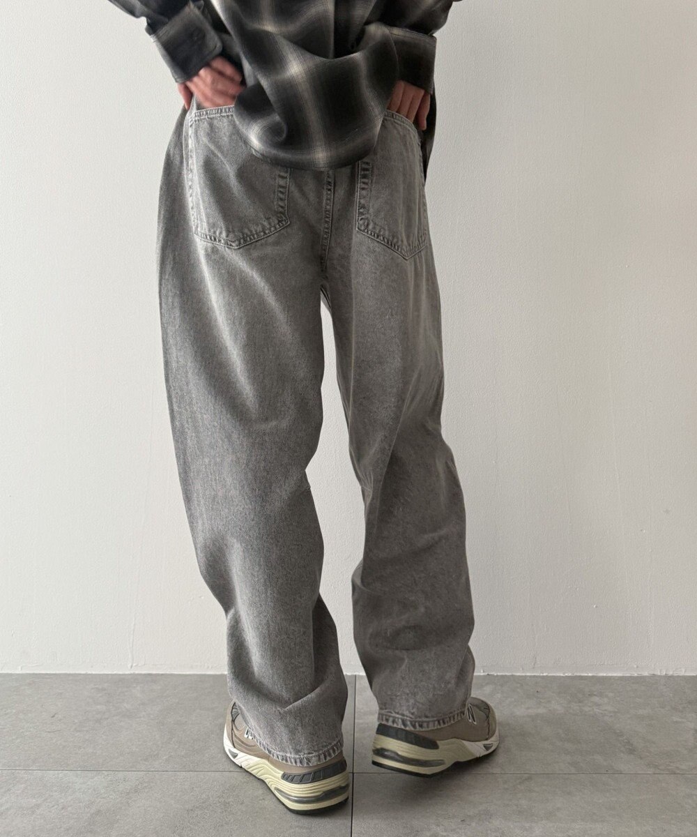 WEGO バレルレッグデニムパンツ 
