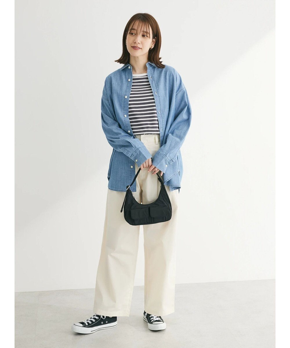 Green Parks ライトオンスデニムＢｉｇシャツ 