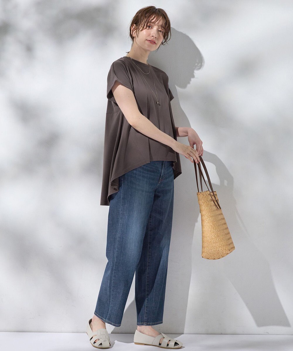 ANY シルケットスムースチュニック 