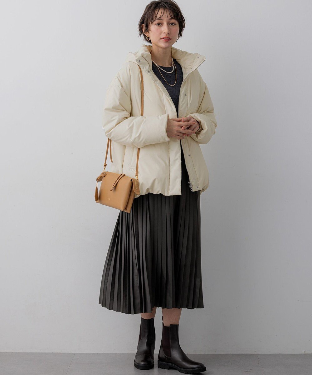 23区 S 【WEB&一部店舗限定】ステッチレス フーデット ダウン 