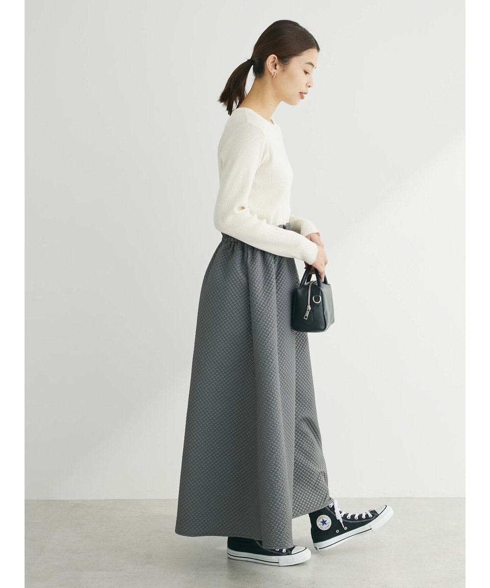 Green Parks ・ＥＬＥＮＣＡＲＥ　ＤＵＥニット＆ジャカードワンピース 