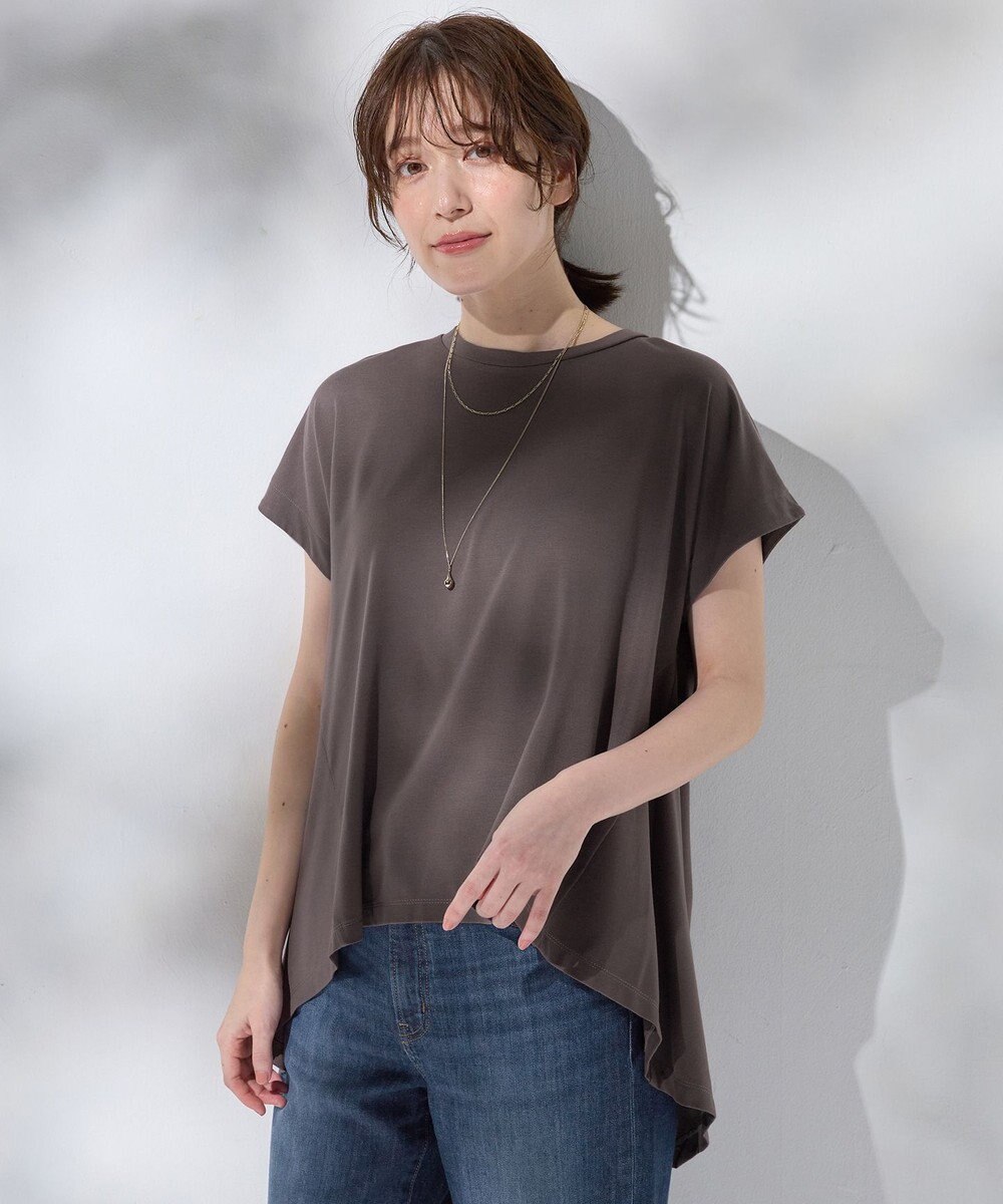 ANY シルケットスムースチュニック 