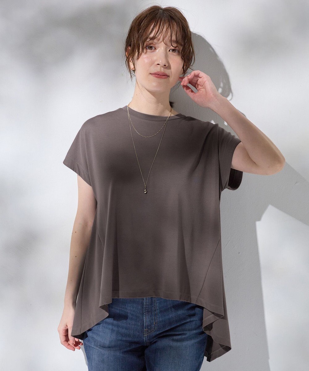 ANY シルケットスムースチュニック 