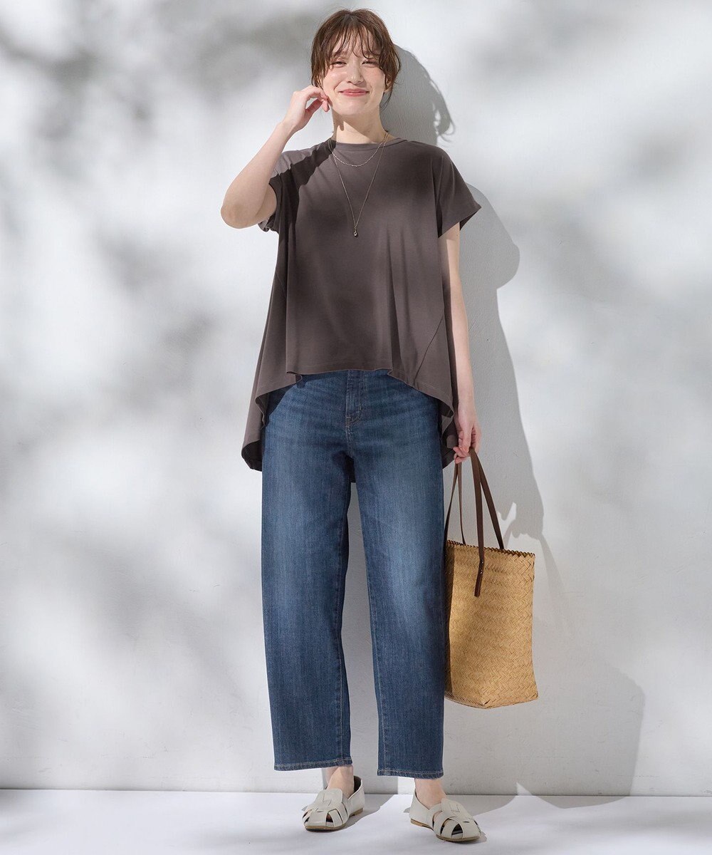 ANY シルケットスムースチュニック 