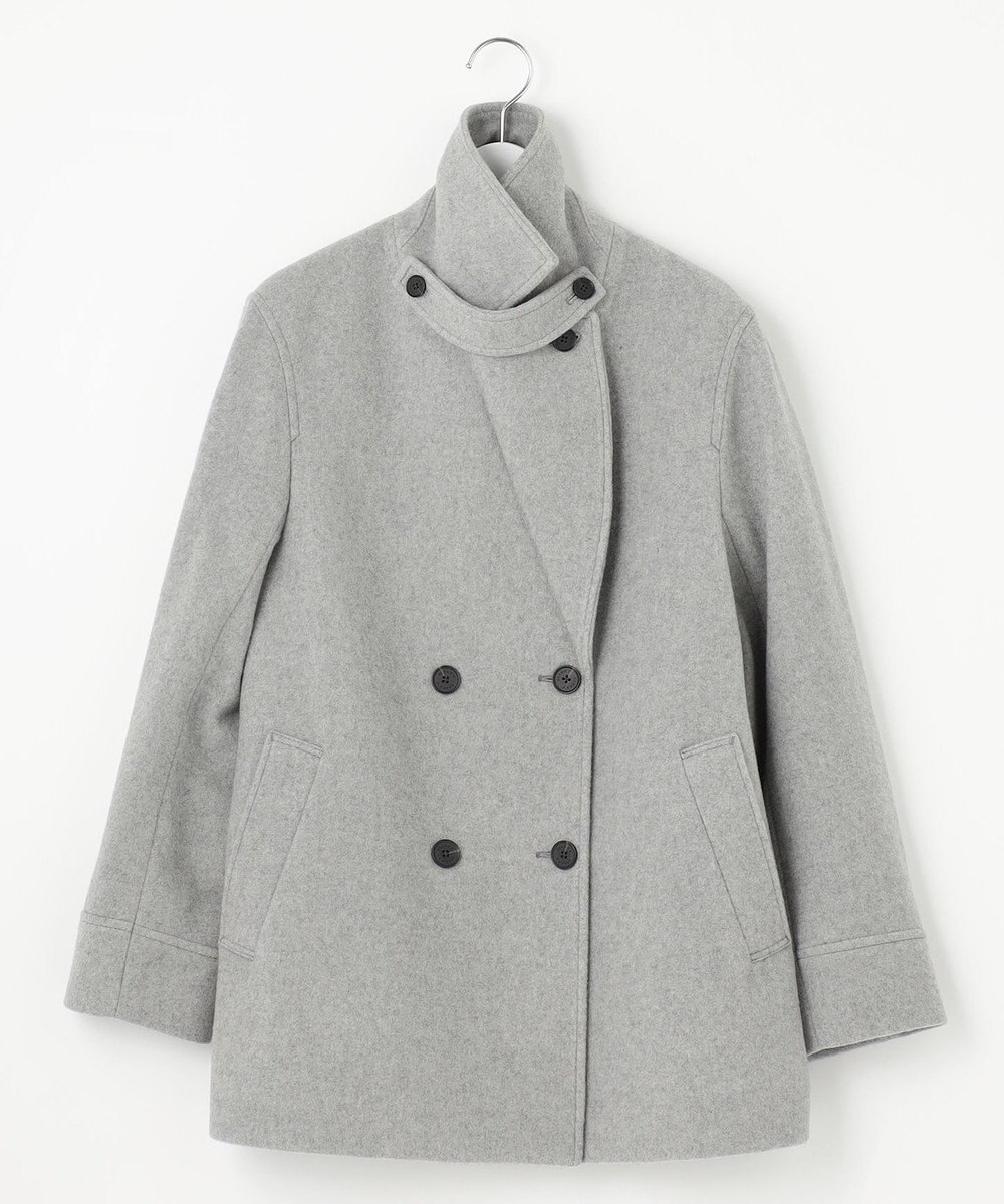 J.PRESS LADIES Jackal 140sソフトメルトン Pコート 