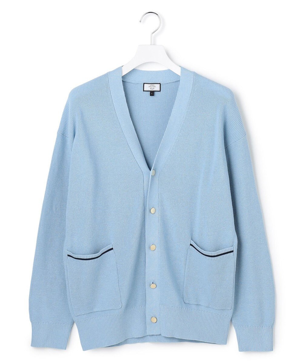 J.PRESS YORK STREET 【UNISEX】ベーシック Vネック カーディガン 