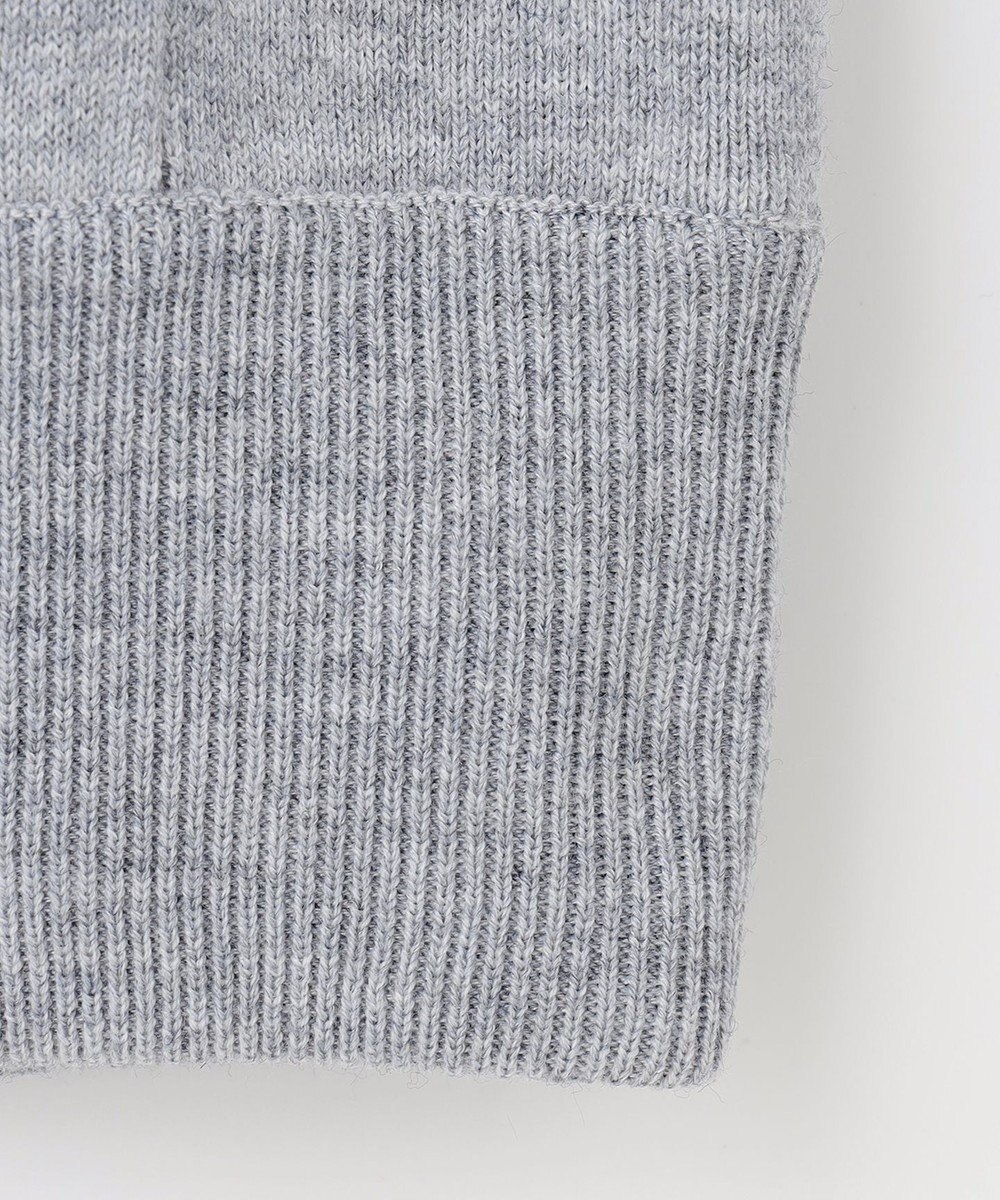 PW CIRCULUS 【MEN】【洗える】ベアスタンドモチーフ ラグランスリーブ クルーネック ニット 