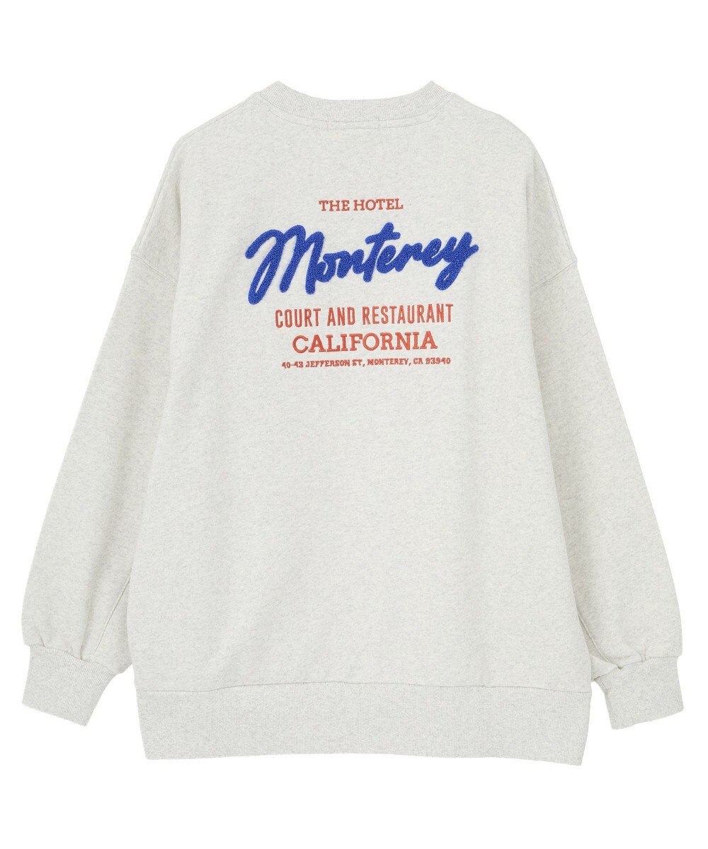 AMERICAN HOLIC サガラ刺繍裏毛プルオーバー 