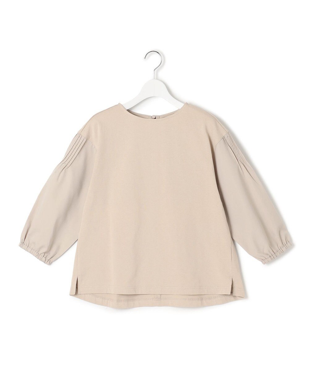 J.PRESS YORK STREET 【WOMEN】ファブリックスリーブ　プルオーバー 