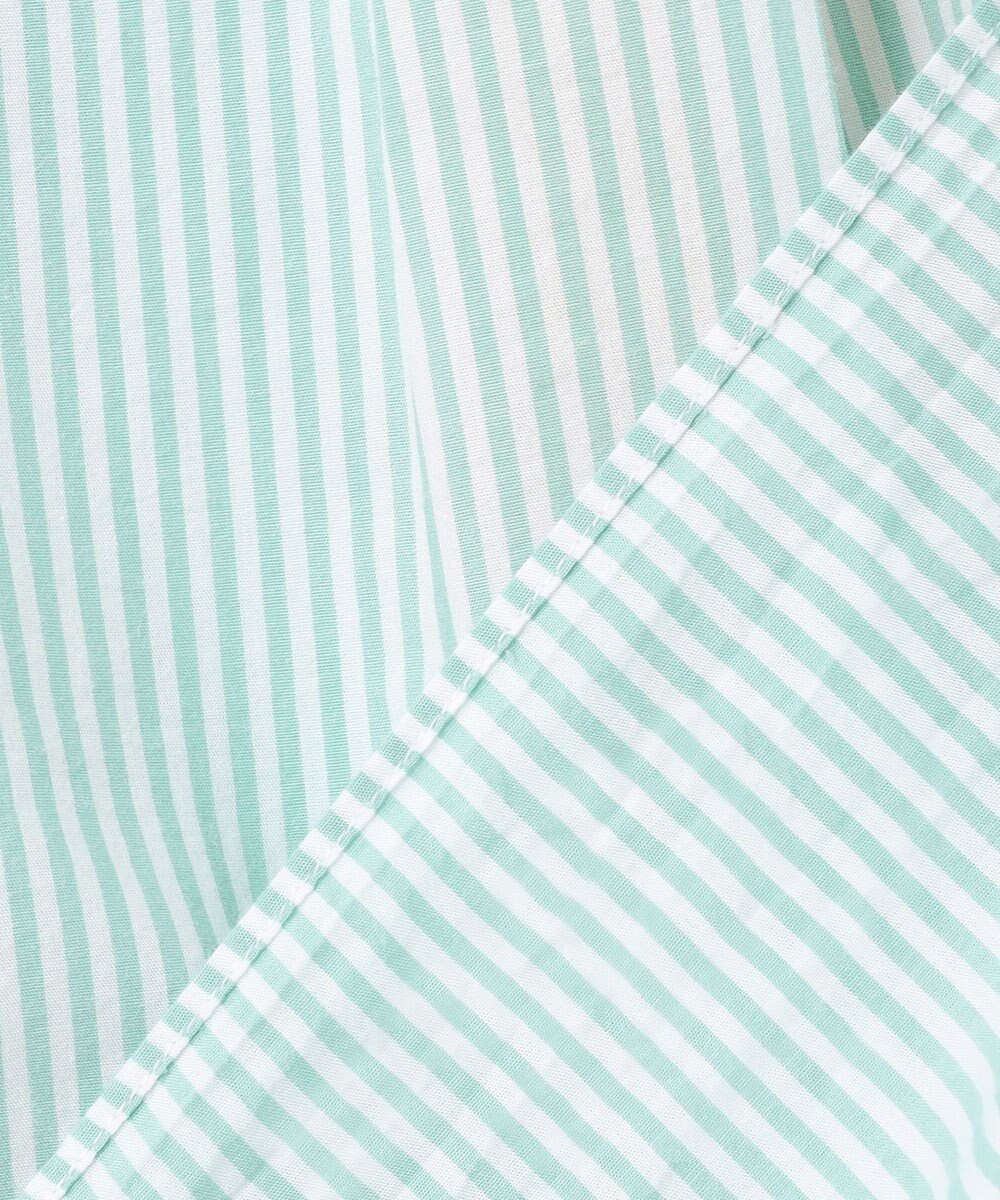 J.PRESS YORK STREET 【UNISEX】クレイジーパターン バンドカラーシャツ 