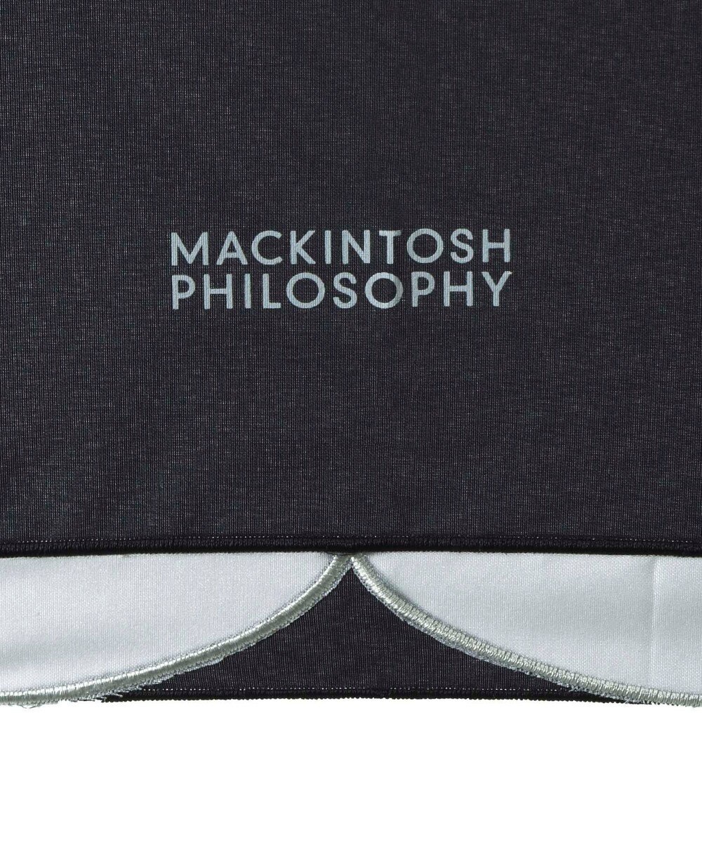 MOONBAT MACKINTOSH PHILOSOPHY(マッキントッシュ フィロソフィー) Cleric collar ボーダー 竹手元 雨傘 長傘 