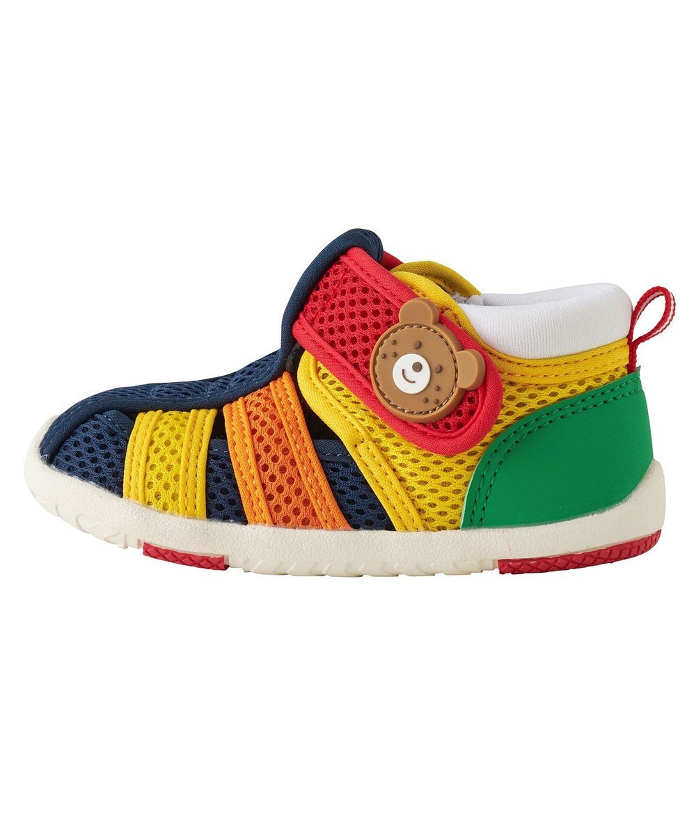 MIKI HOUSE HOT BISCUITS 【13-17cm】ダブルラッセル 水抜けセカンドサンダル 