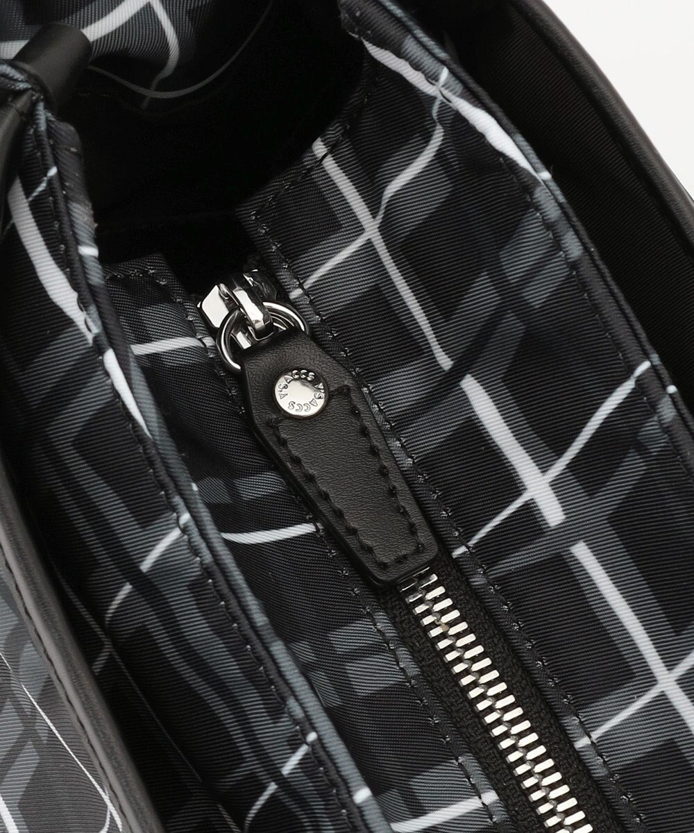 Y'SACCS ドローイングチェックショルダーバッグ 