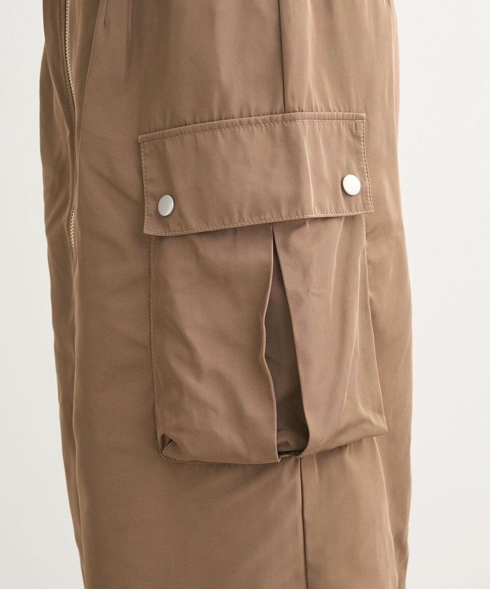 Green Parks ・ＳＵＧＡＲ　ＳＰＯＯＮ　ミリタリーＩラインスカート 