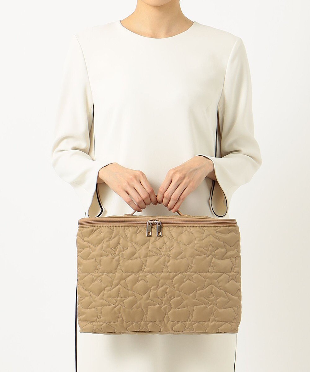 UNBILLION cachecache 星キルティング加工PCバッグ 