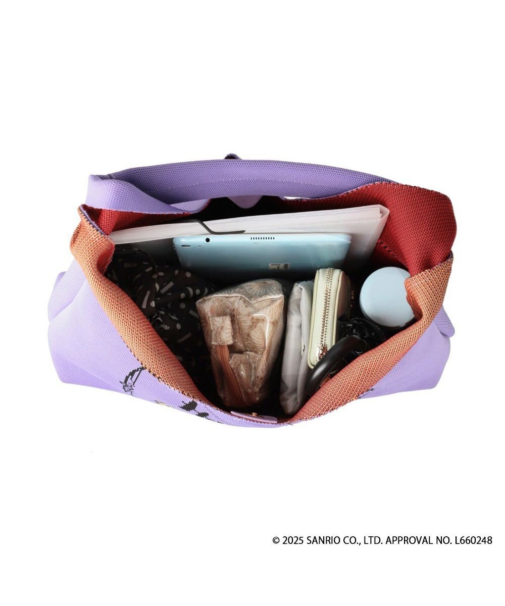 ROOTOTE 8489【A4サイズ収納】IP.ラウンド.ニット.ハローキティ-A 