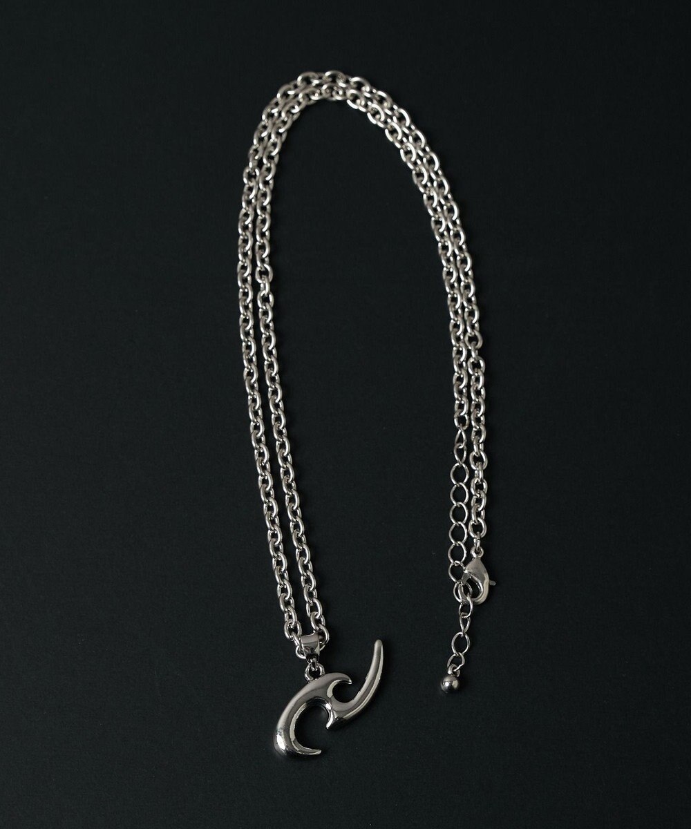 WEGO Mトライバルロゴネックレス 