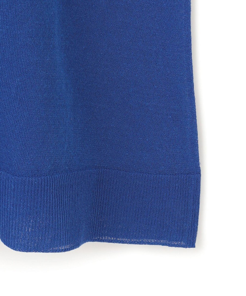 BEIGE， 【洗える】MILANO / リネン混シアーニットAラインワンピース 