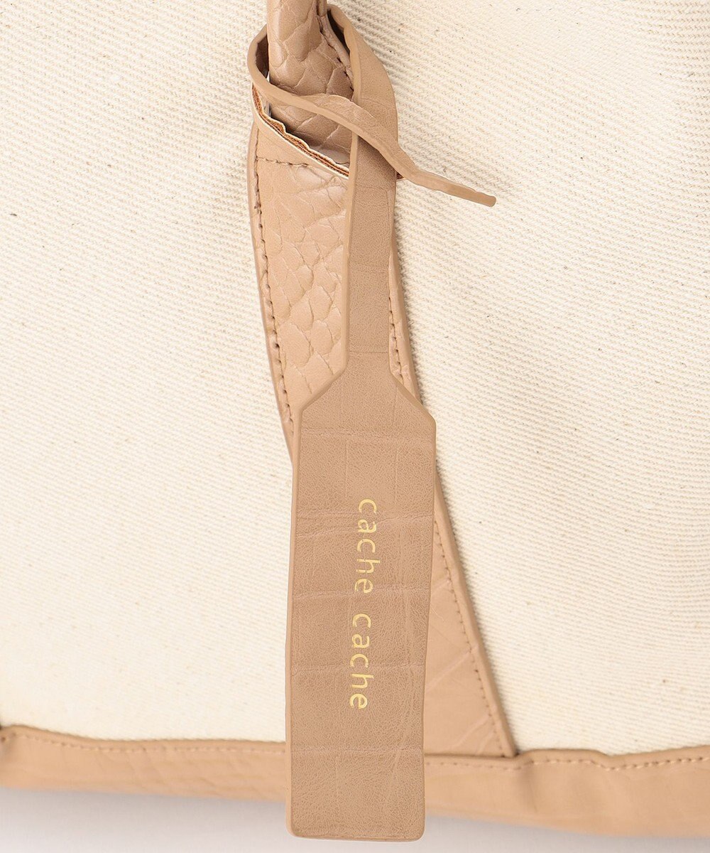 UNBILLION cachecache パーテーションキャンバストートバッグL 