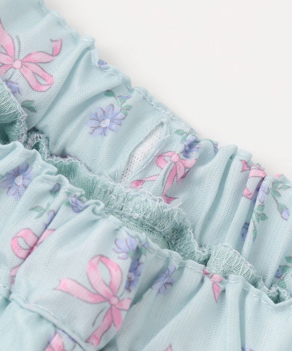 ANY KIDS フラワー×リボン スカパン 