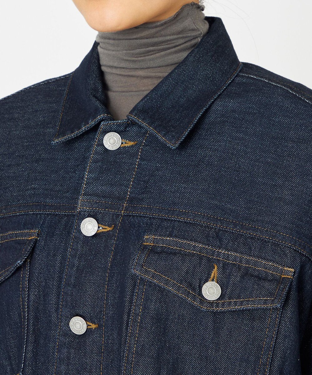 NAVE 【ReNAVE・洗える/中綿】ライトデニム ブルゾン 