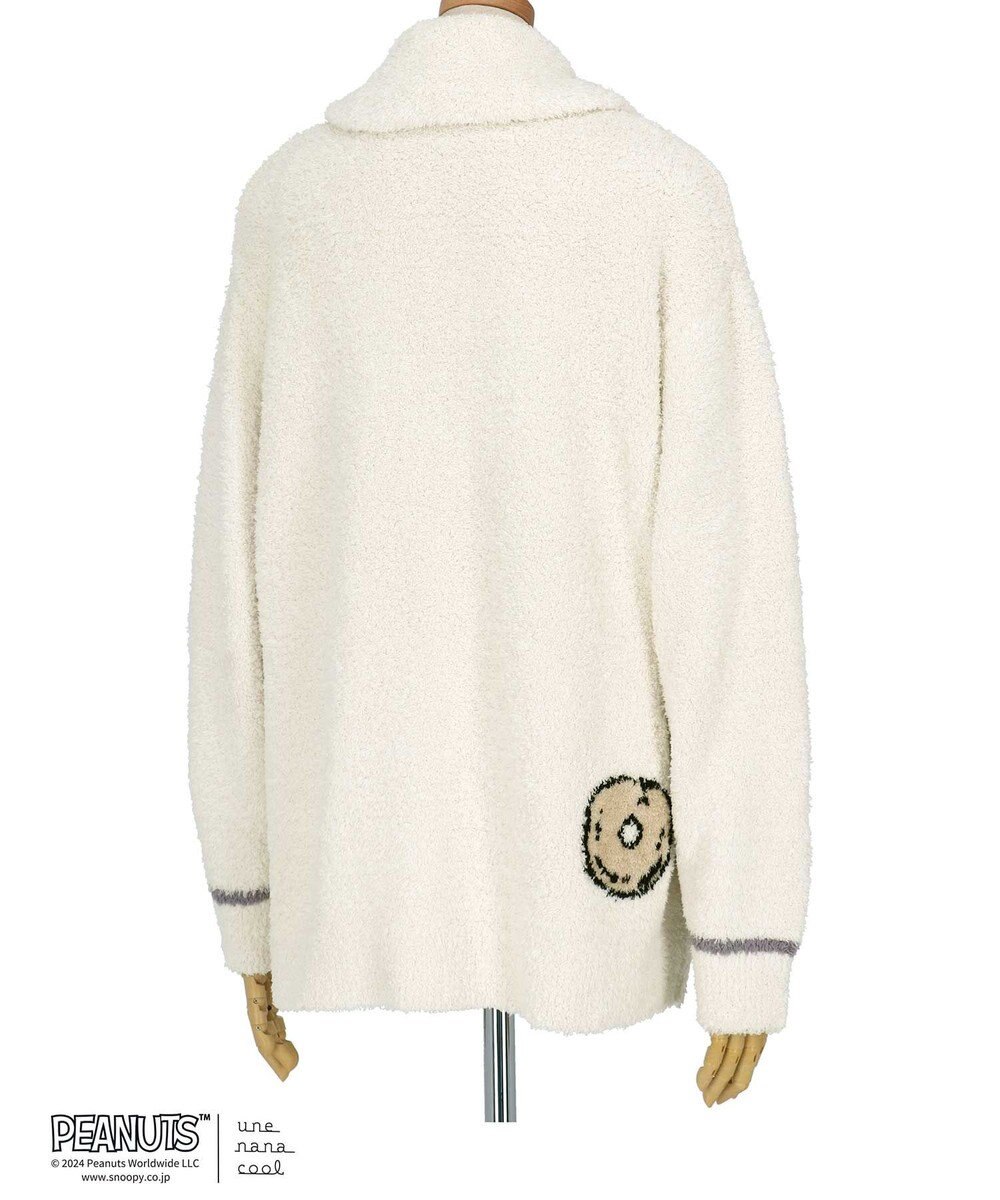 une nana cool 【スヌーピー】PEANUTS × une nana cool カーディガン SNOOPY 