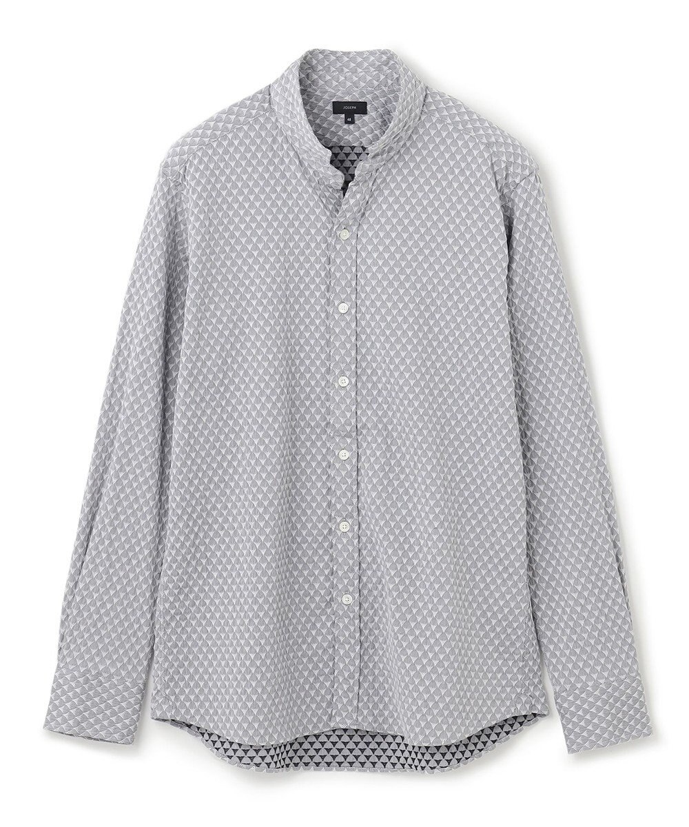 JOSEPH HOMME トライジャガードストレッチ　ウィングカラーシャツ 