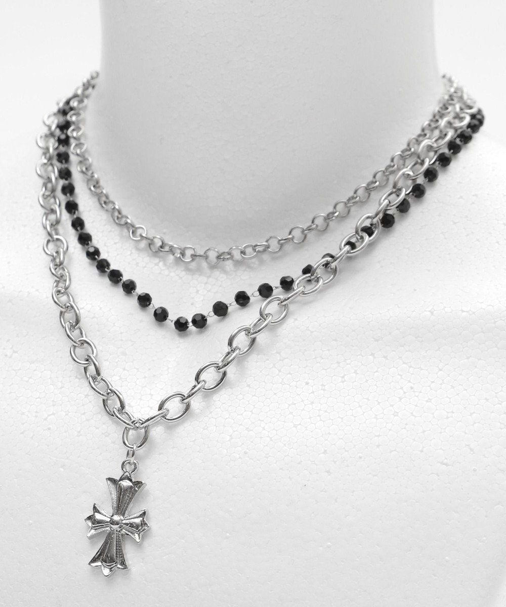 WEGO L3連クロスネックレス 