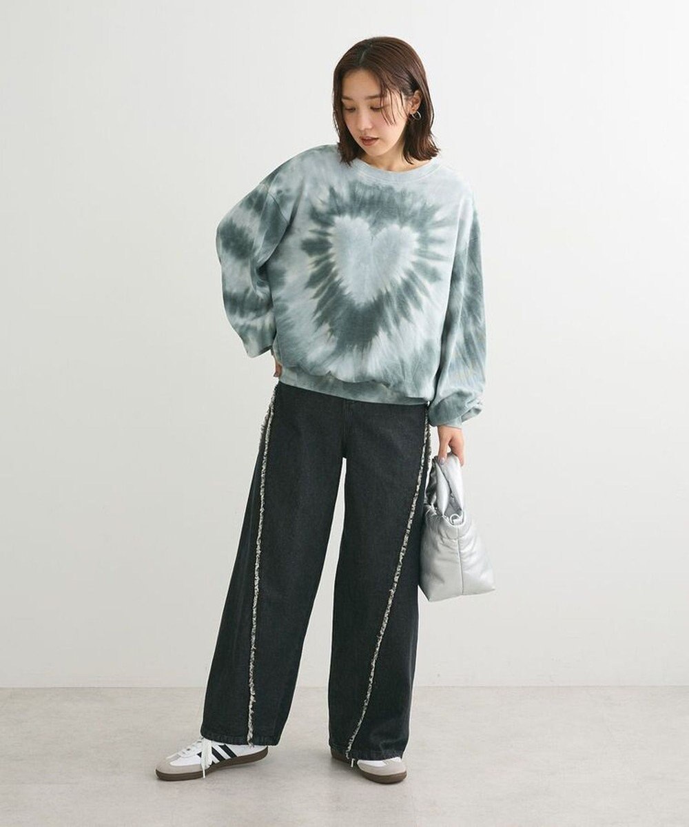 Green Parks ・ＳＵＧＡＲ　ＳＰＯＯＮ　ハートタイダイスウェット 