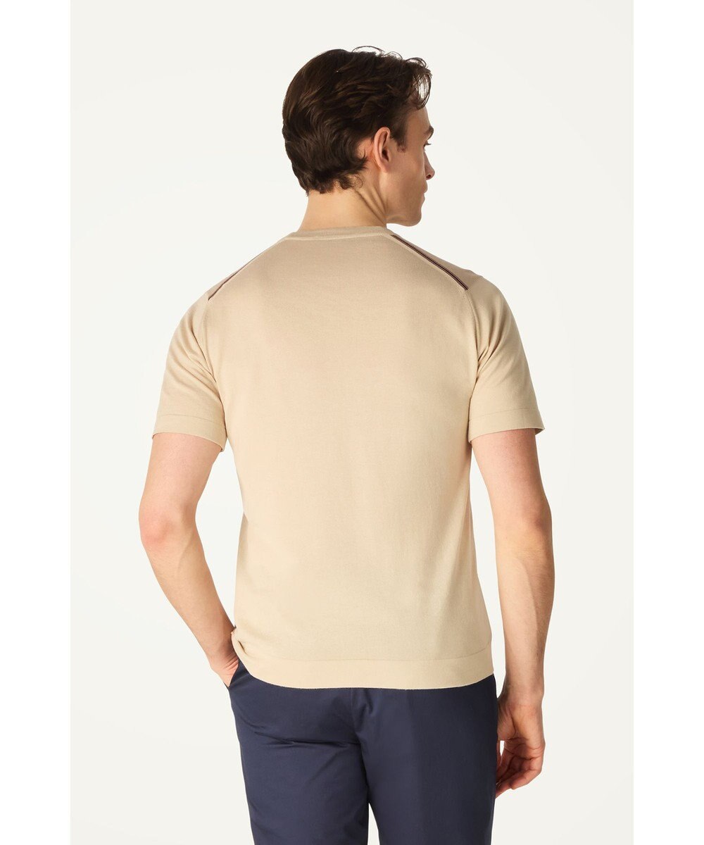 DAKS John Smedley for DAKS ハウスストライプTシャツ 