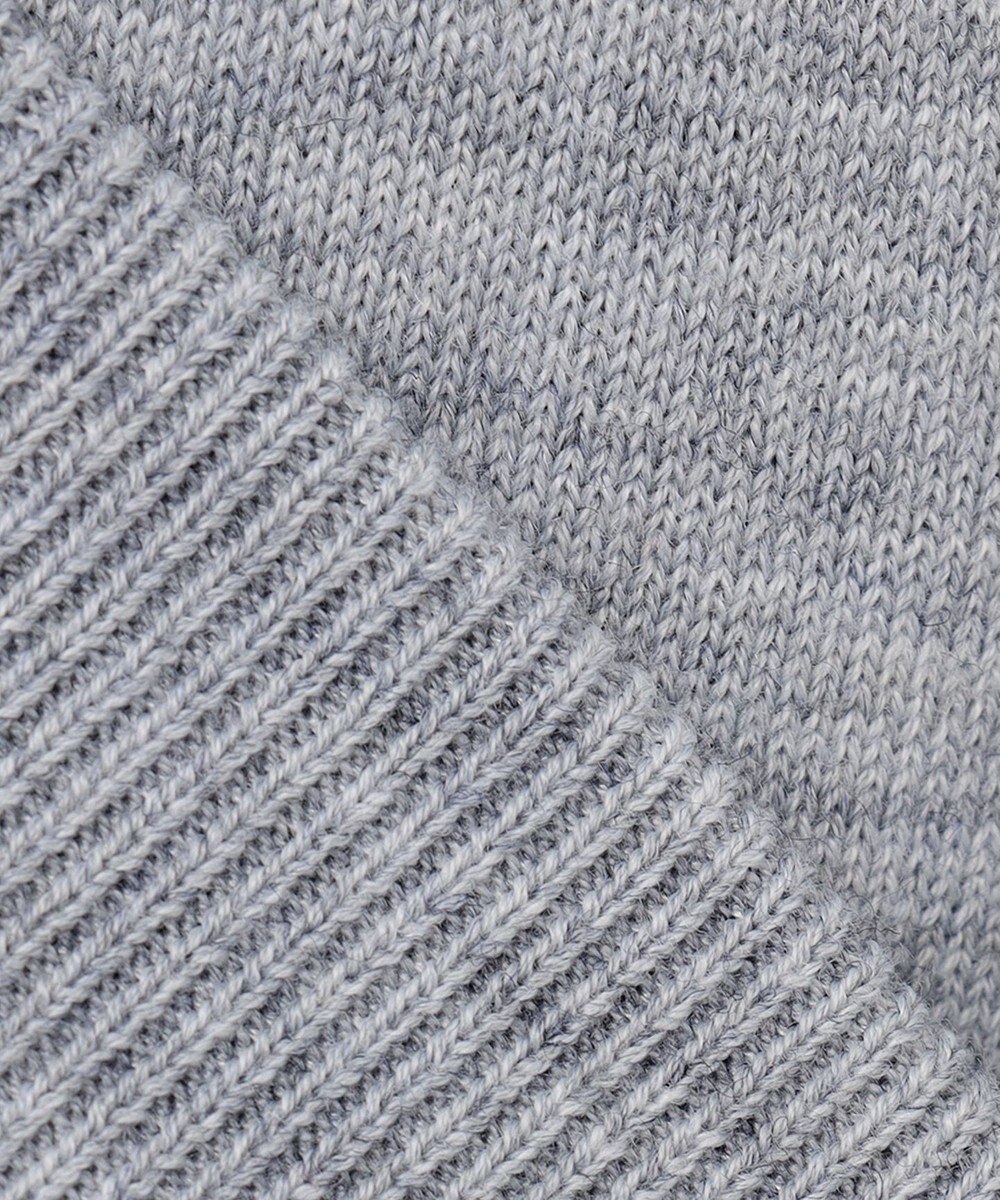 PW CIRCULUS 【MEN】【洗える】ベアスタンドモチーフ ラグランスリーブ クルーネック ニット 