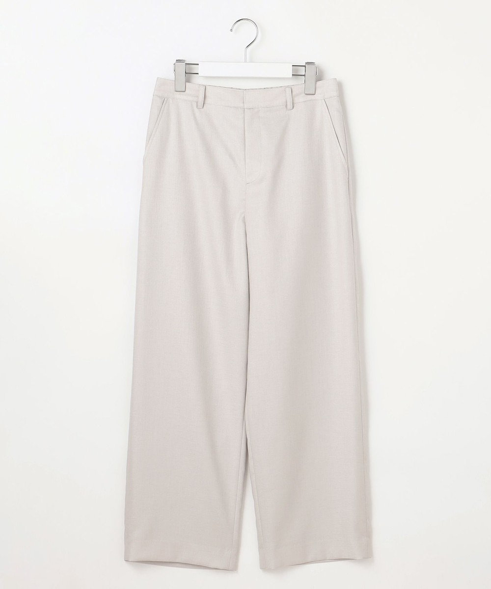 J.PRESS LADIES L OXIJEWEL ストレッチ ストレート パンツ 