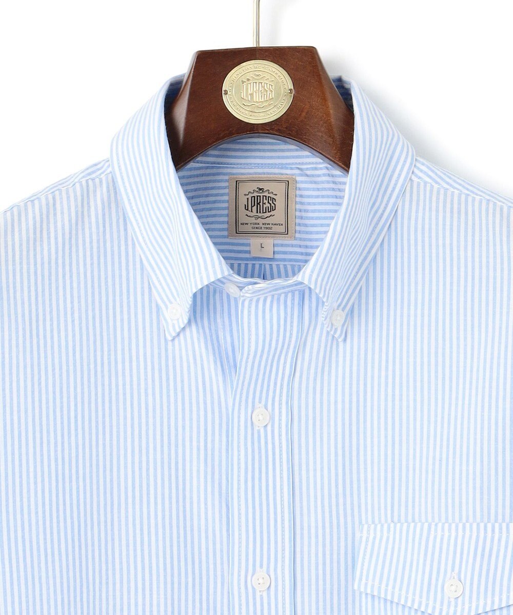 J.PRESS MEN 【WEB・一部店舗限定】シアサッカー 半袖シャツ / B.D. 