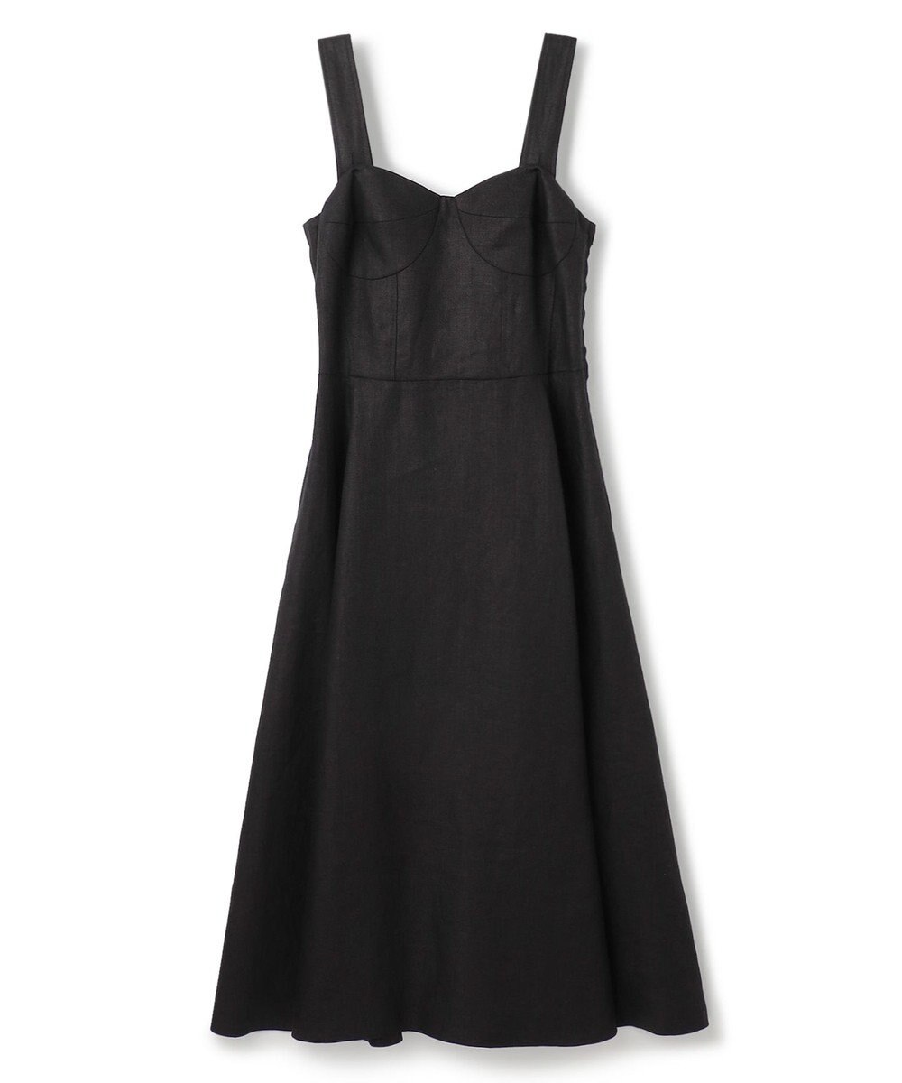 uncrave ヘリンボーン リネン ワンピース（uncrave WHITE） 