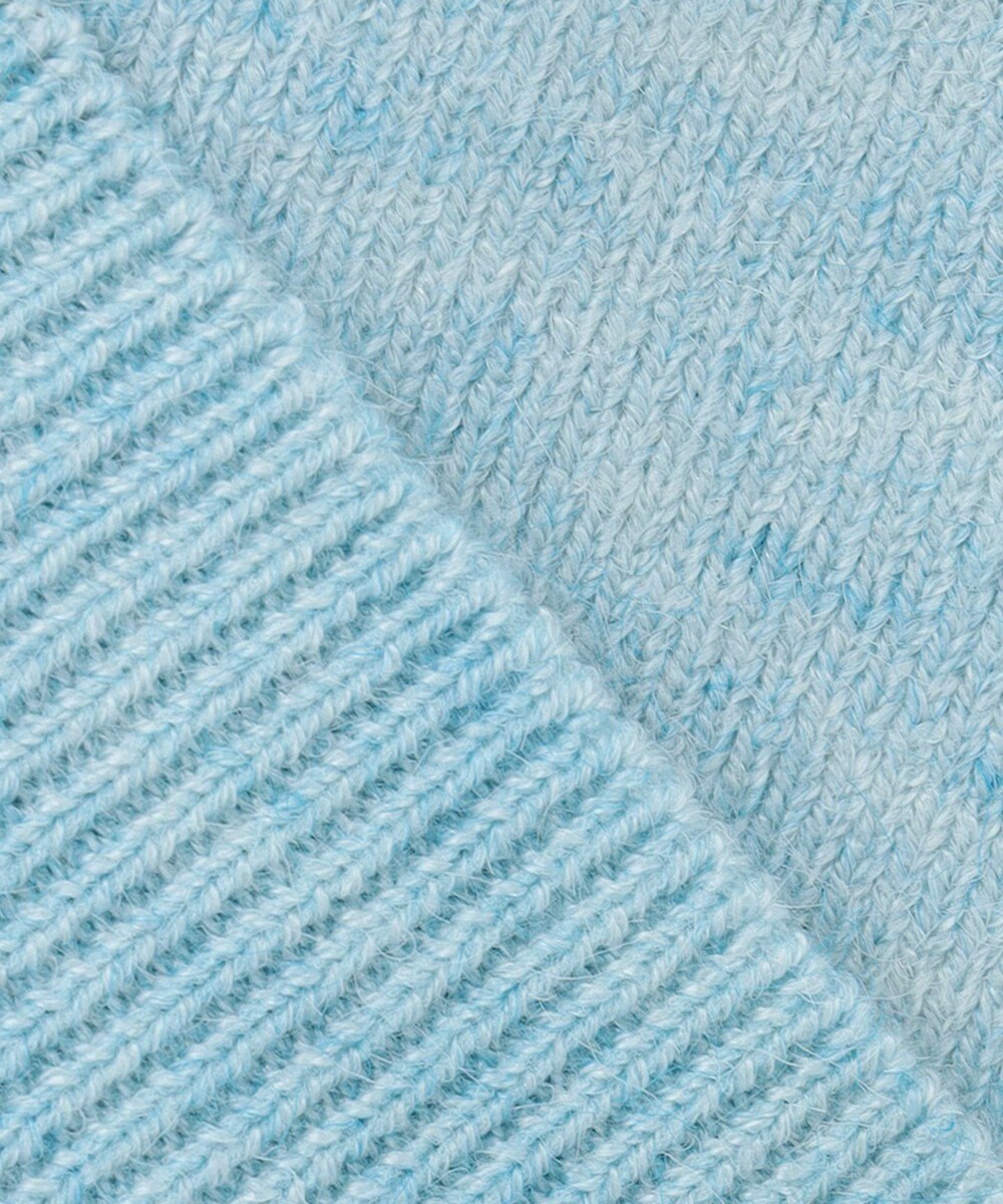 SHARE PARK LADIES ソフトタッチパフスリーブニット 