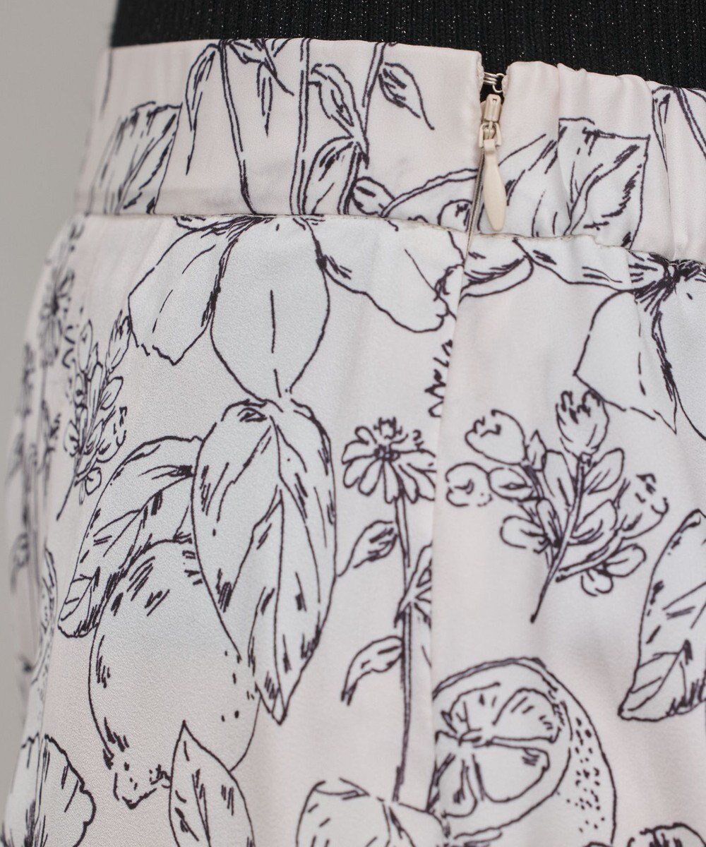 GRACE CONTINENTAL フルーツフラワープリントスカート 