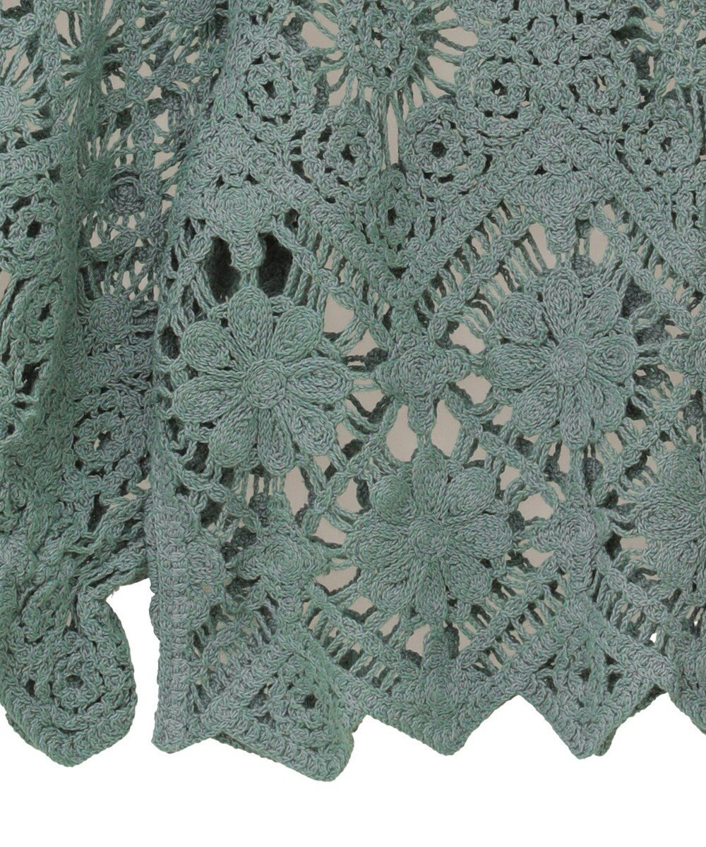 Green Parks ・ＳＵＧＡＲ　ＳＰＯＯＮ　２ｗａｙクロシェカーディガン 