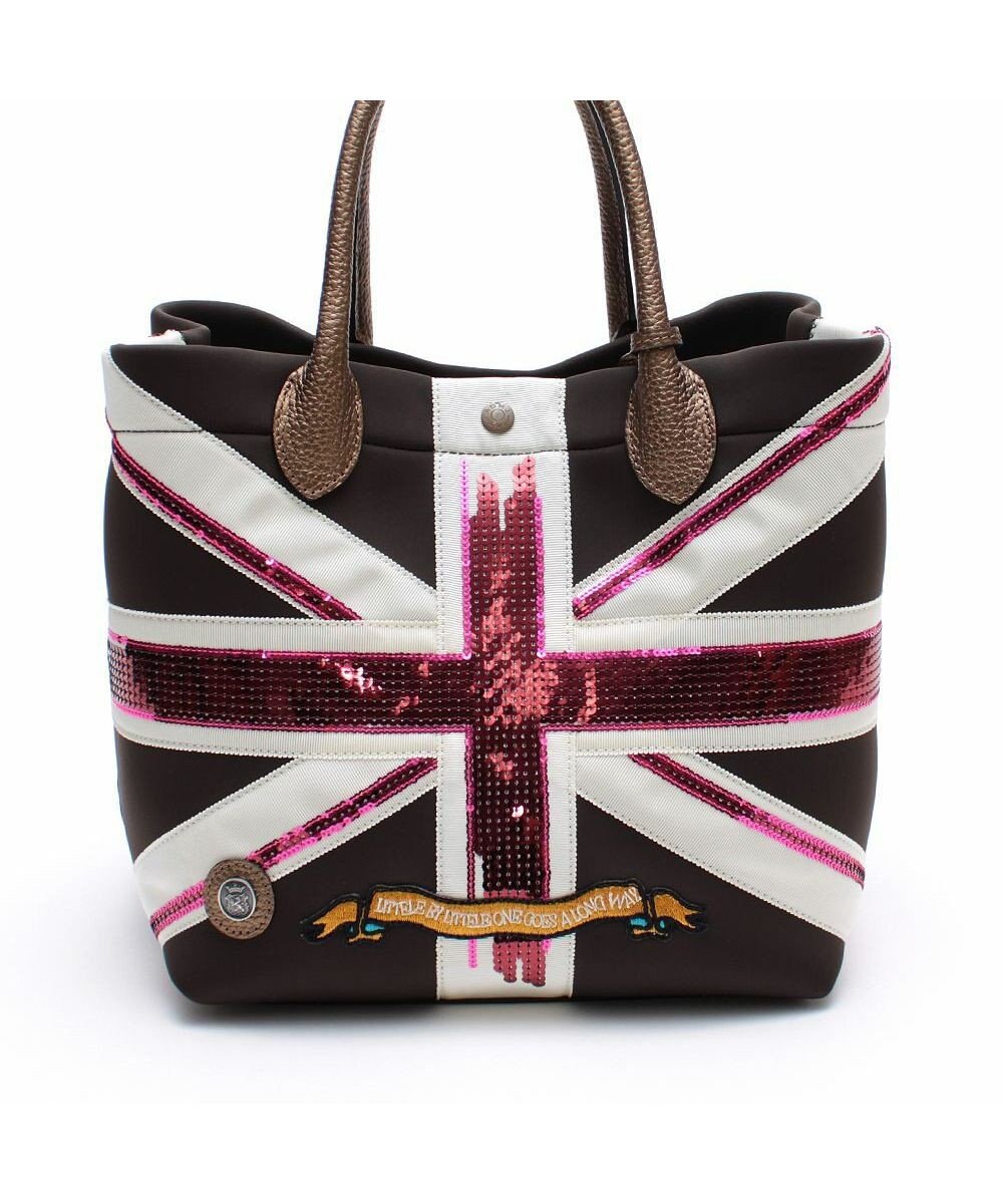 A.D.M.J. 【魔法の様に軽い】マジックライト/ユニオンジャックキューブトート34cm 