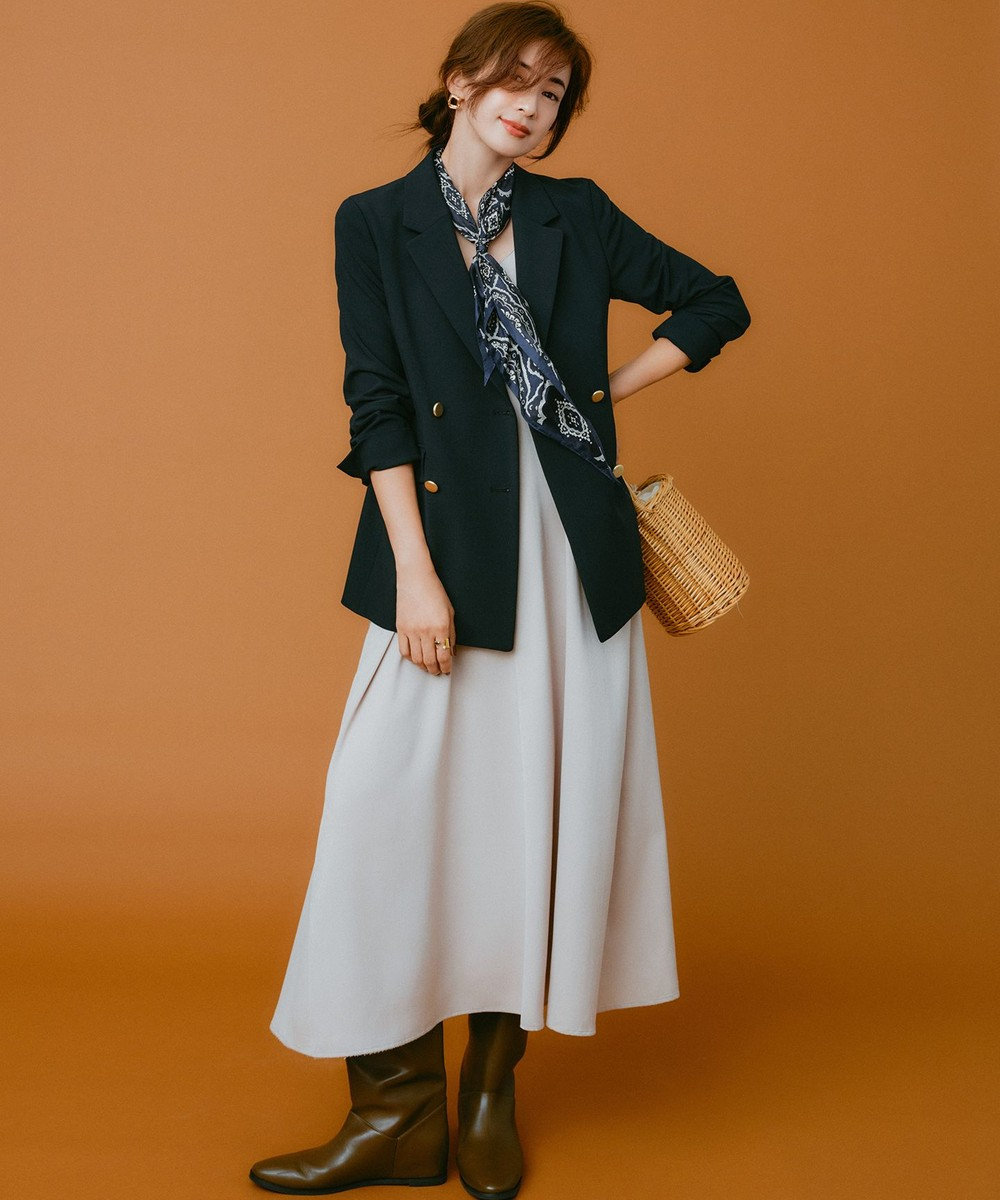 ANY SIS ウーステッドエステル テーラード ジャケット 