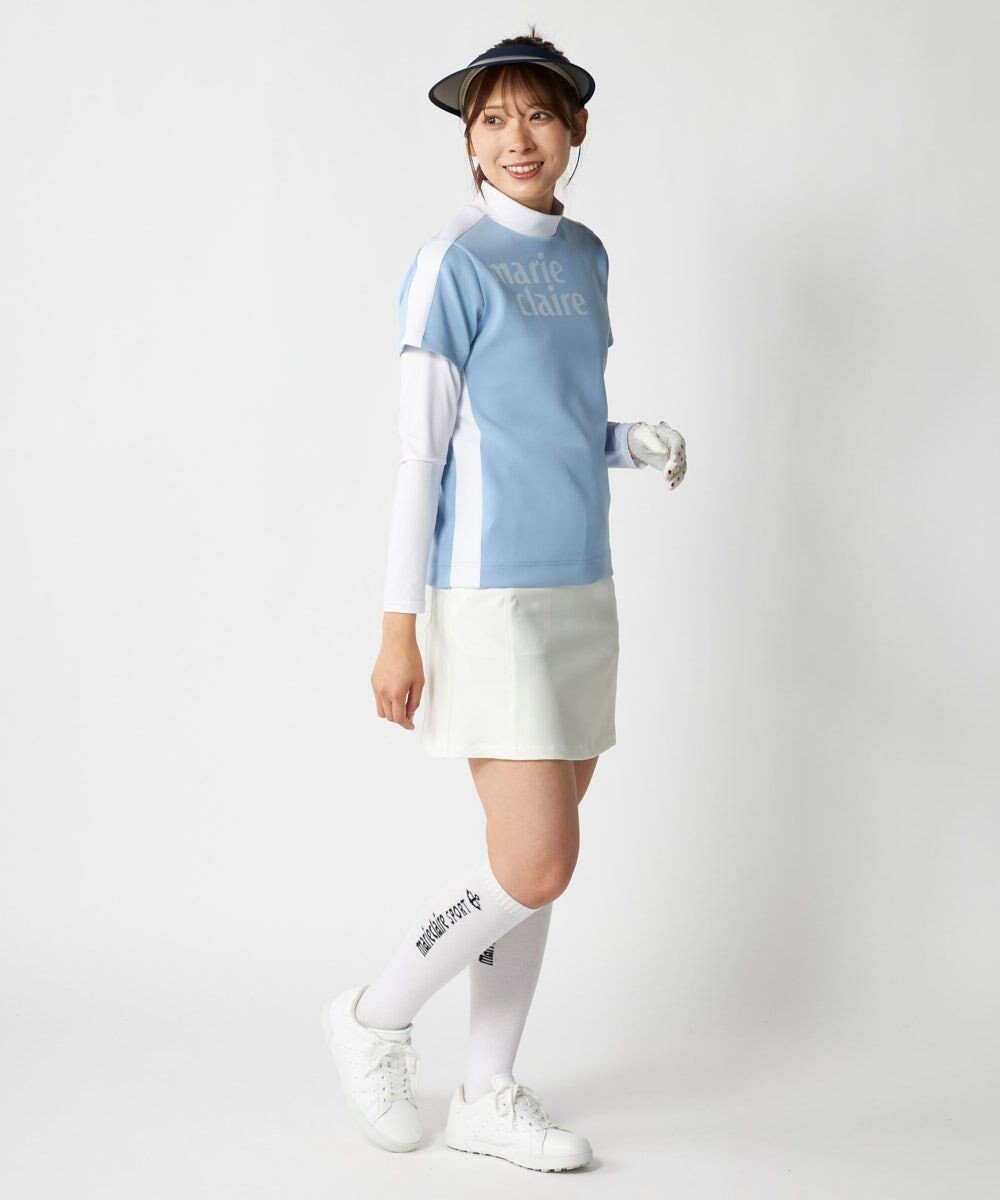 FILA GOLF／marie claire 【Marie claire sports】半袖モックネックシャツインナーセット 
