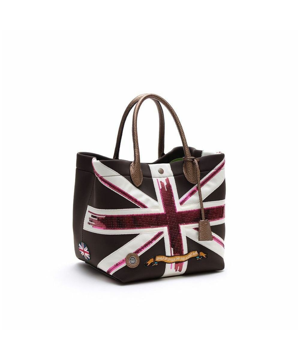 A.D.M.J. 【魔法の様に軽い】マジックライト/ユニオンジャックキューブトート34cm 