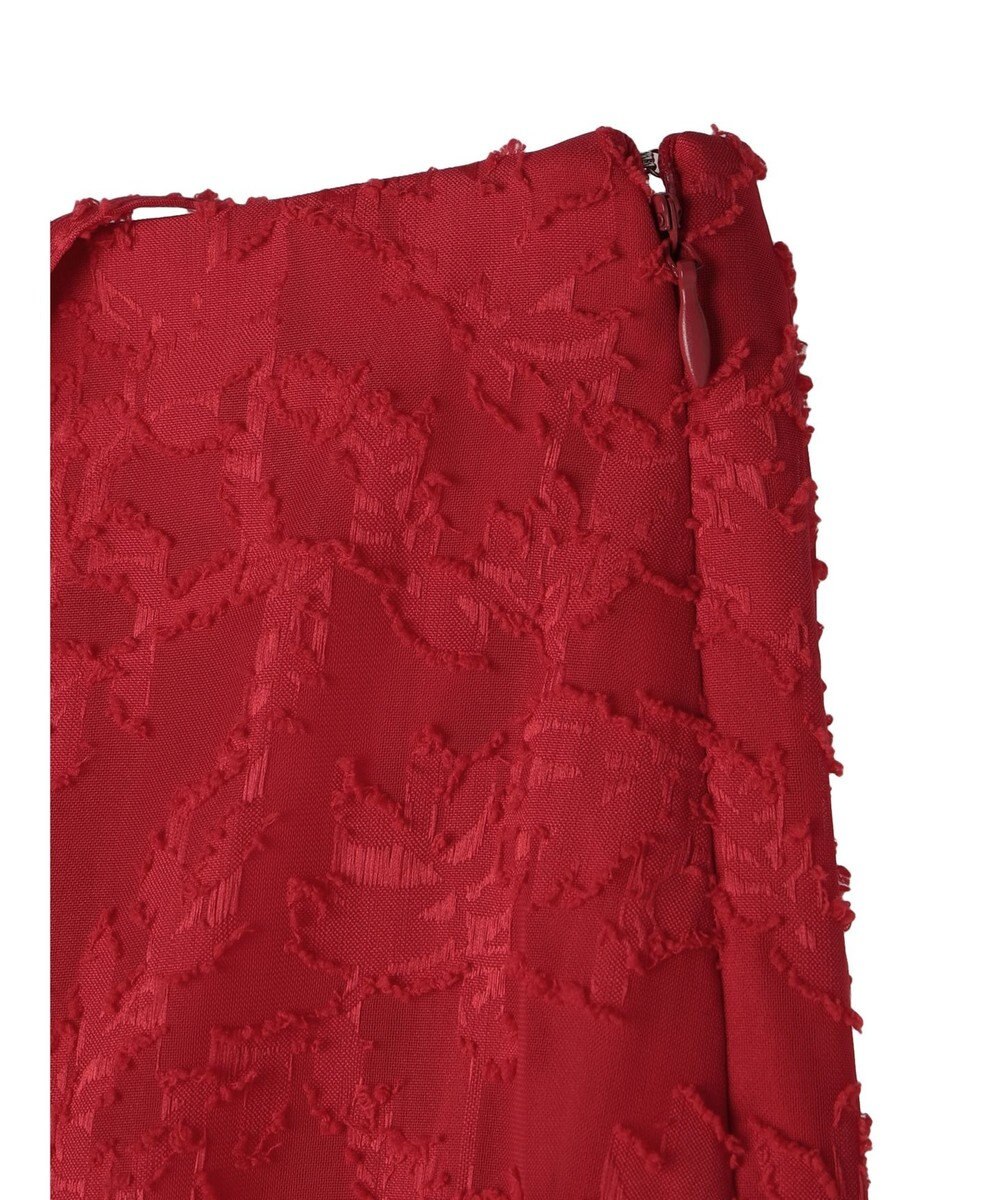 Green Parks シアージャガード花柄ボリュームスカート 