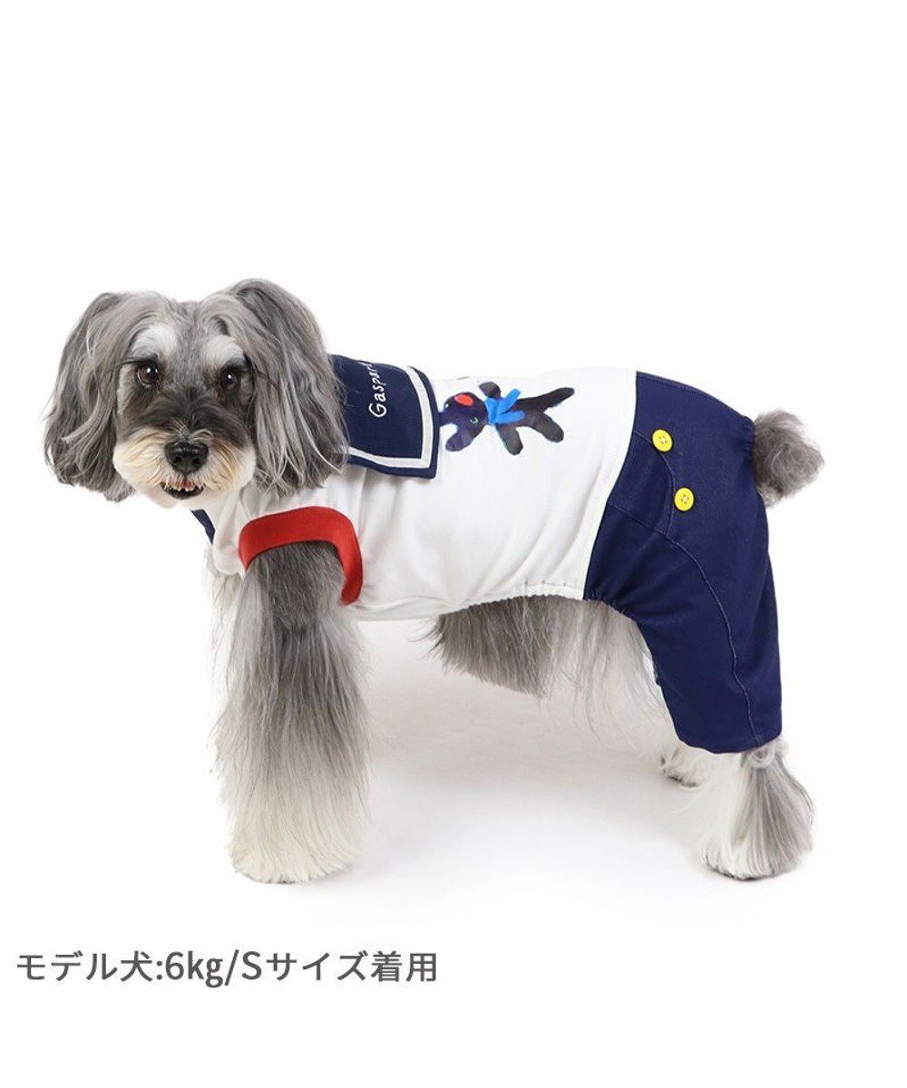 PET PARADISE リサとガスパール セーラー パンツ つなぎ 小型犬 